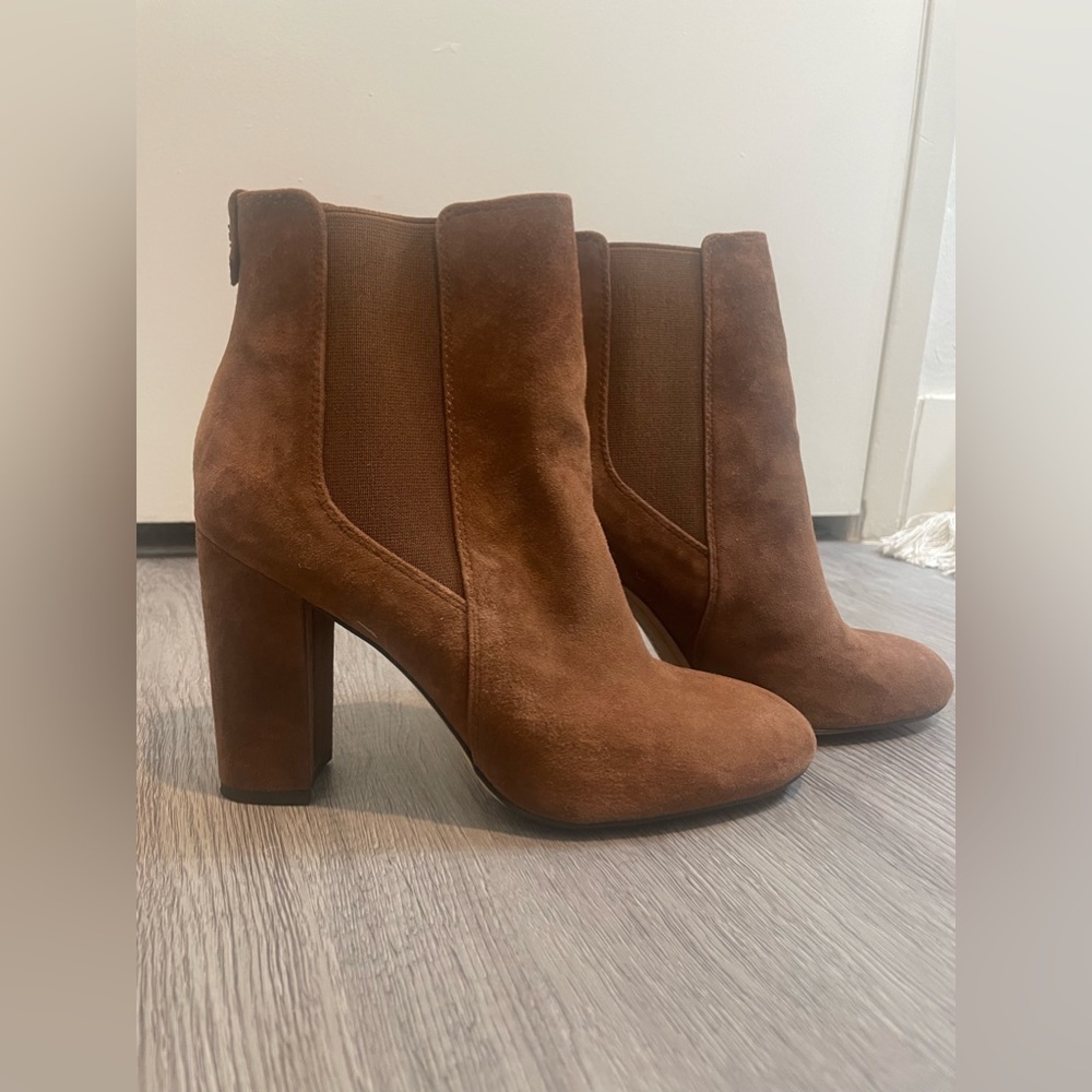 Sam Edelman Brown Suede Boots